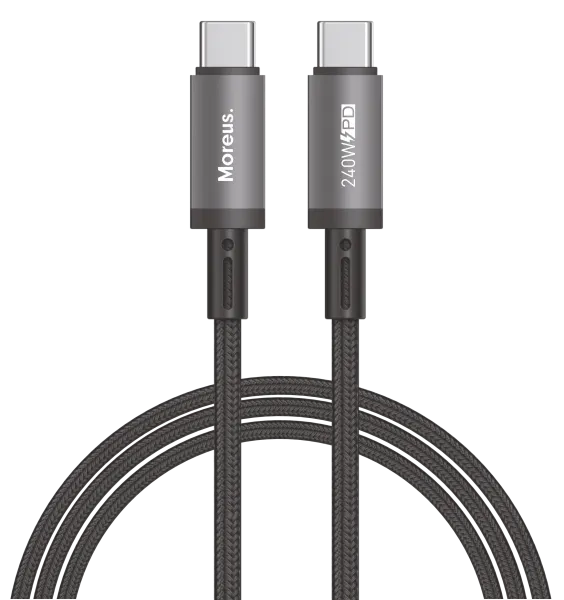 Кабель Moreus Hypercord USB-C to USB-C 240W 1.5m